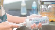 clean plastic bottles