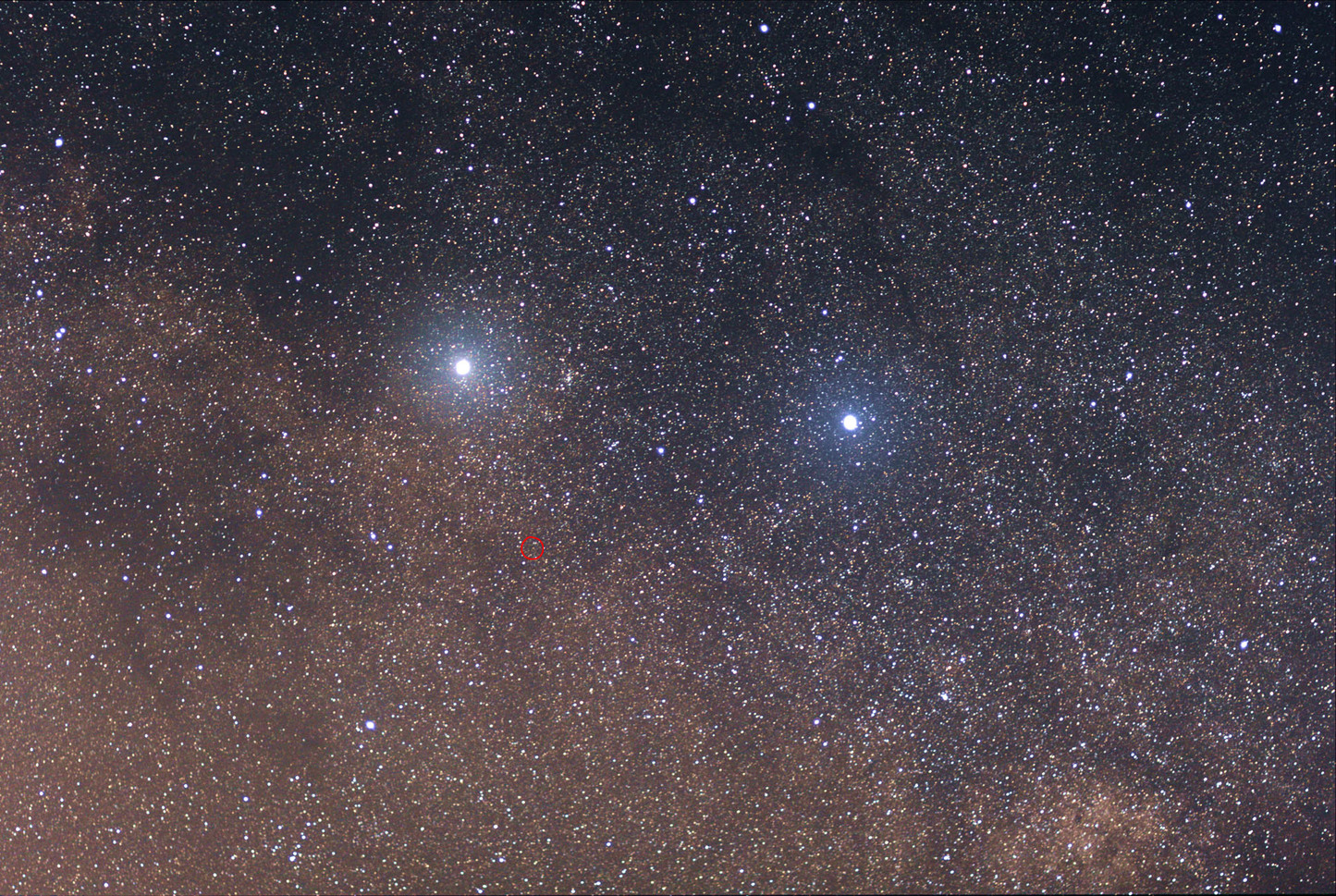 Alpha Centauri lurking