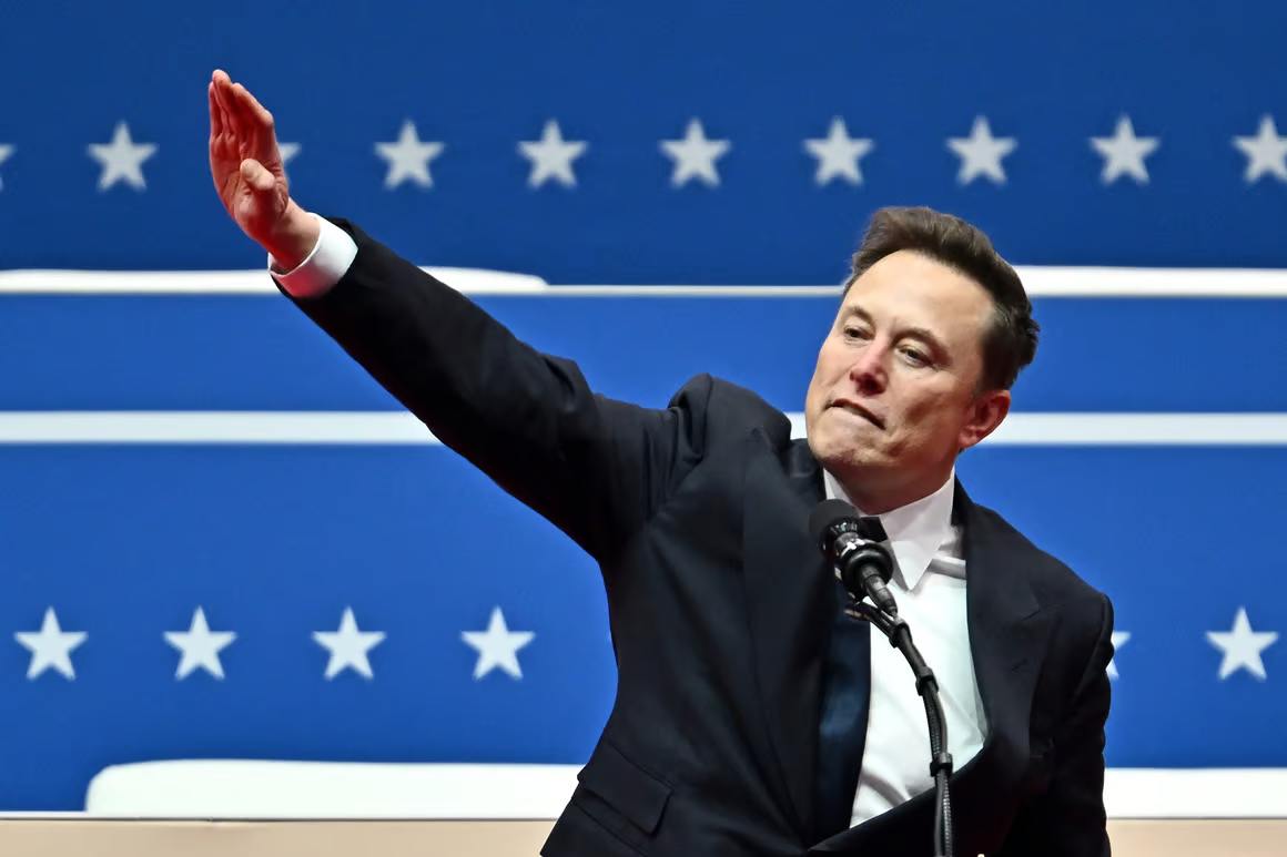 Elon Musk's Nazi salute