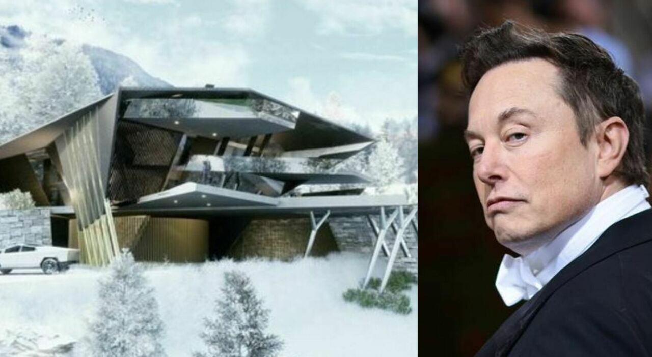 Elon Musk's ultra-modern house