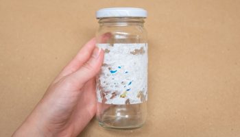 remove the stickers from your jars