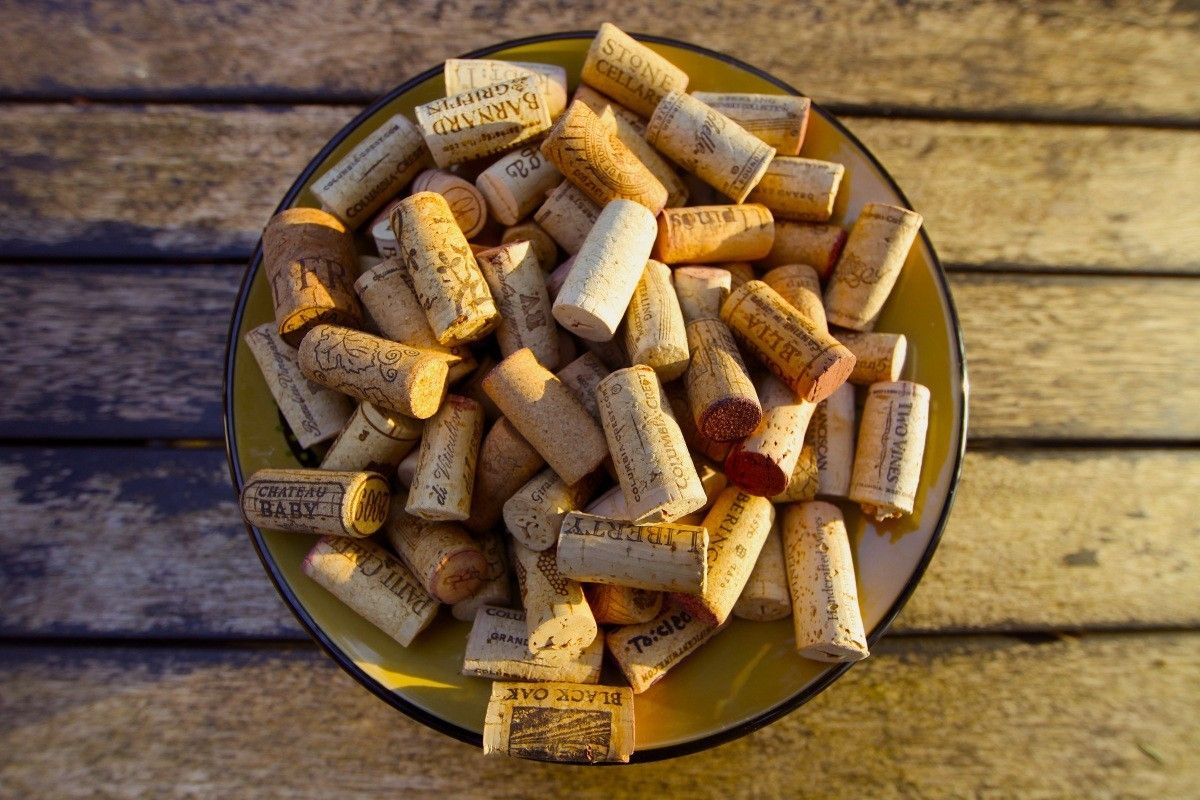 old wine corks