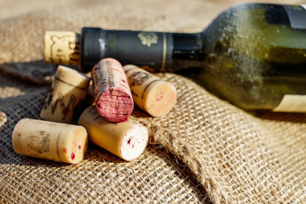 old wine corks